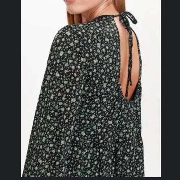 ONLY brand tiered long sleeve mini dress - Picture 4 of 12